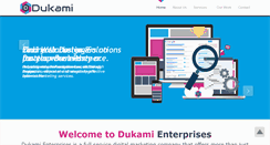 Desktop Screenshot of dukami.com